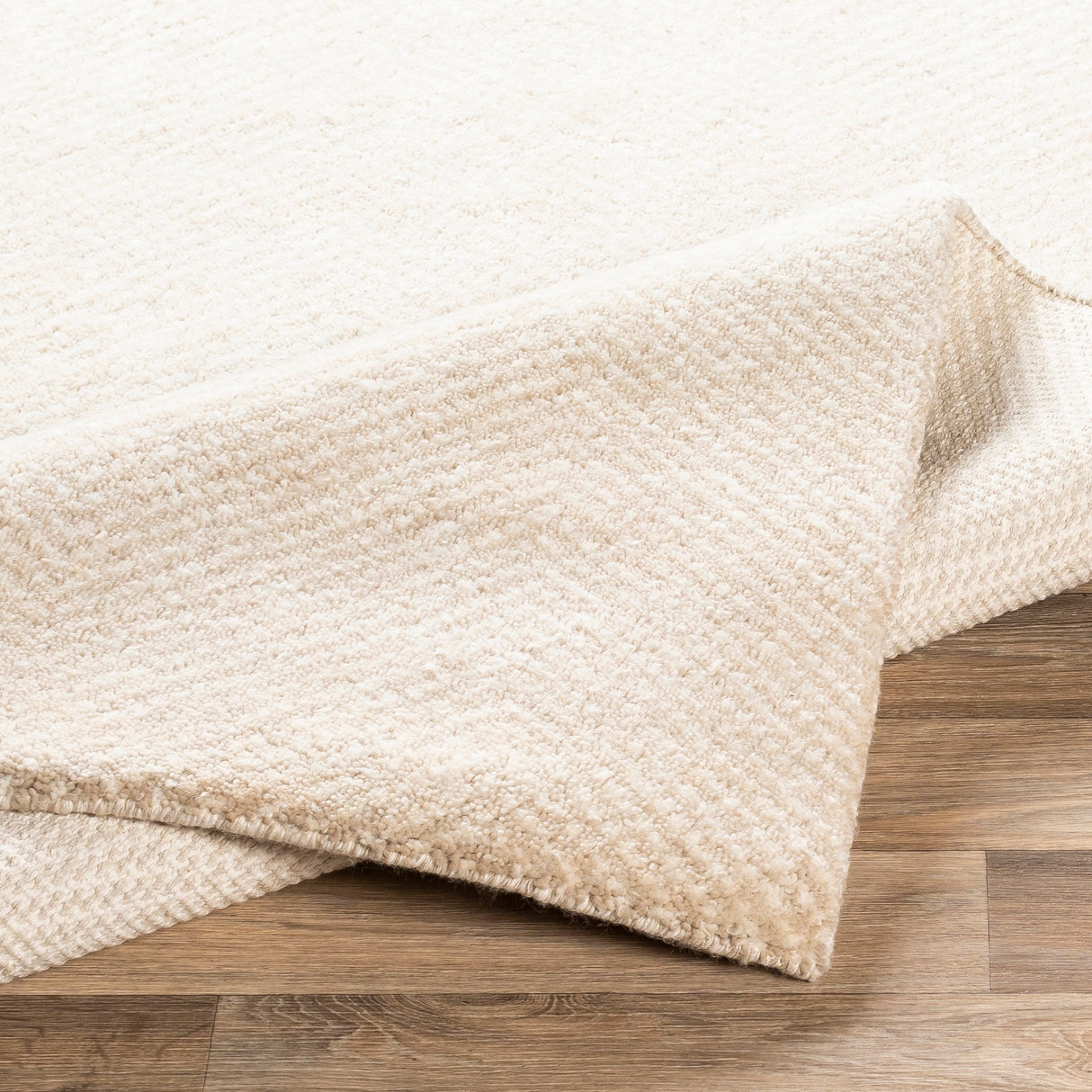 Fazeley Hand Knotted Wool Blend Casual Area Rug