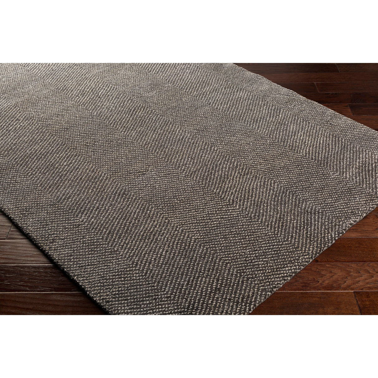 Fazeley Hand Knotted Wool Blend Casual Area Rug
