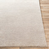 Fazeley Hand Knotted Wool Blend Casual Area Rug