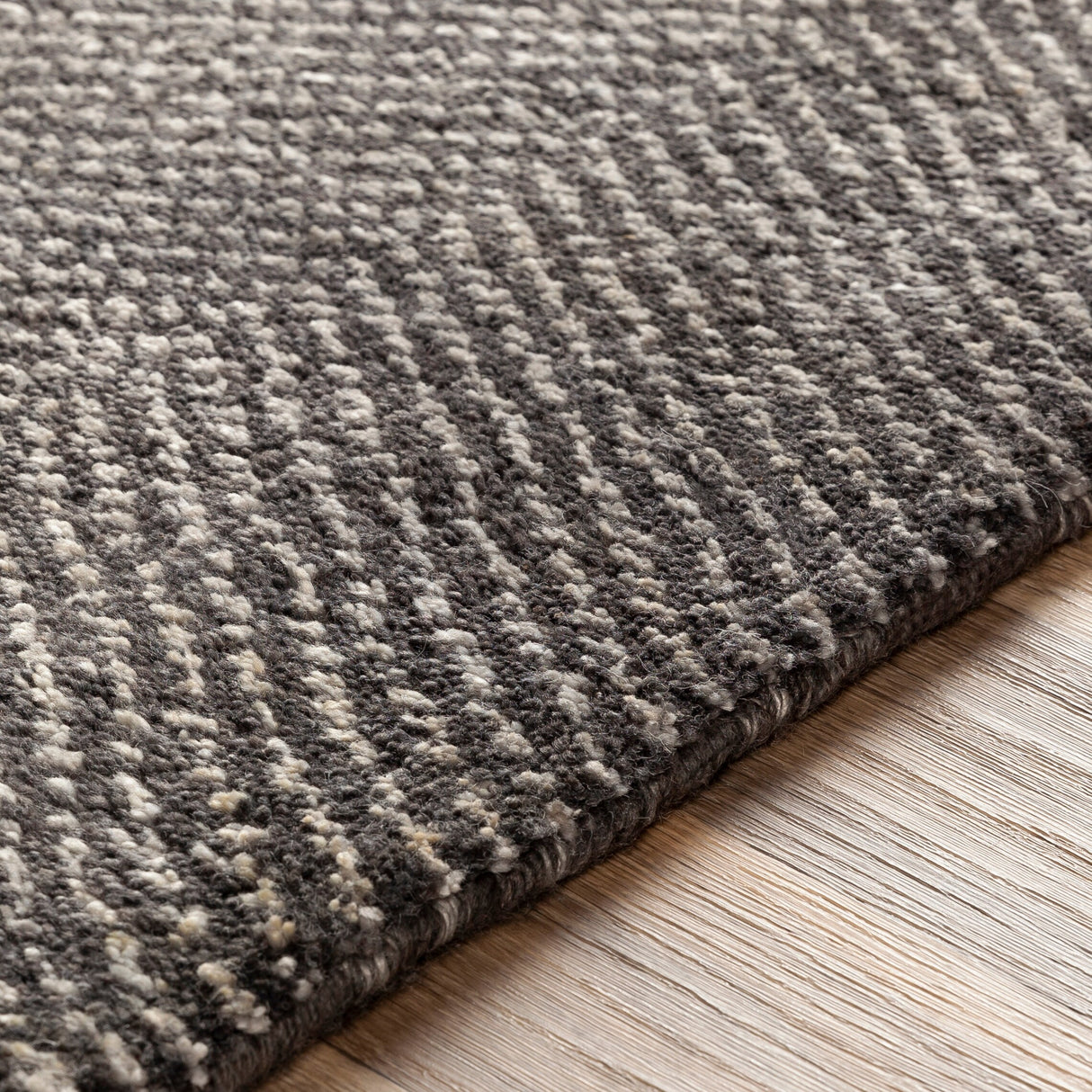 Fazeley Hand Knotted Wool Blend Casual Area Rug