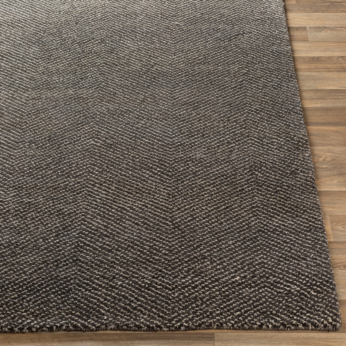 Fazeley Hand Knotted Wool Blend Casual Area Rug