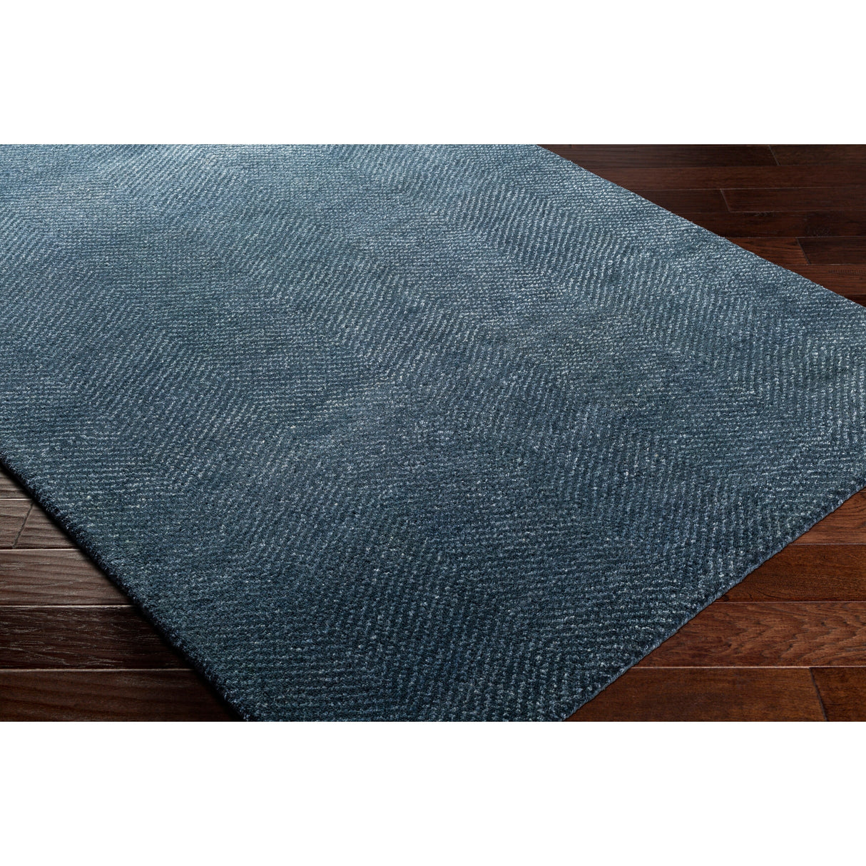 Fazeley Hand Knotted Wool Blend Casual Area Rug