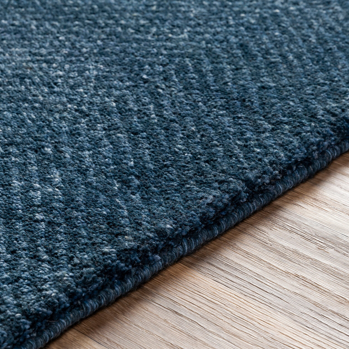 Fazeley Hand Knotted Wool Blend Casual Area Rug