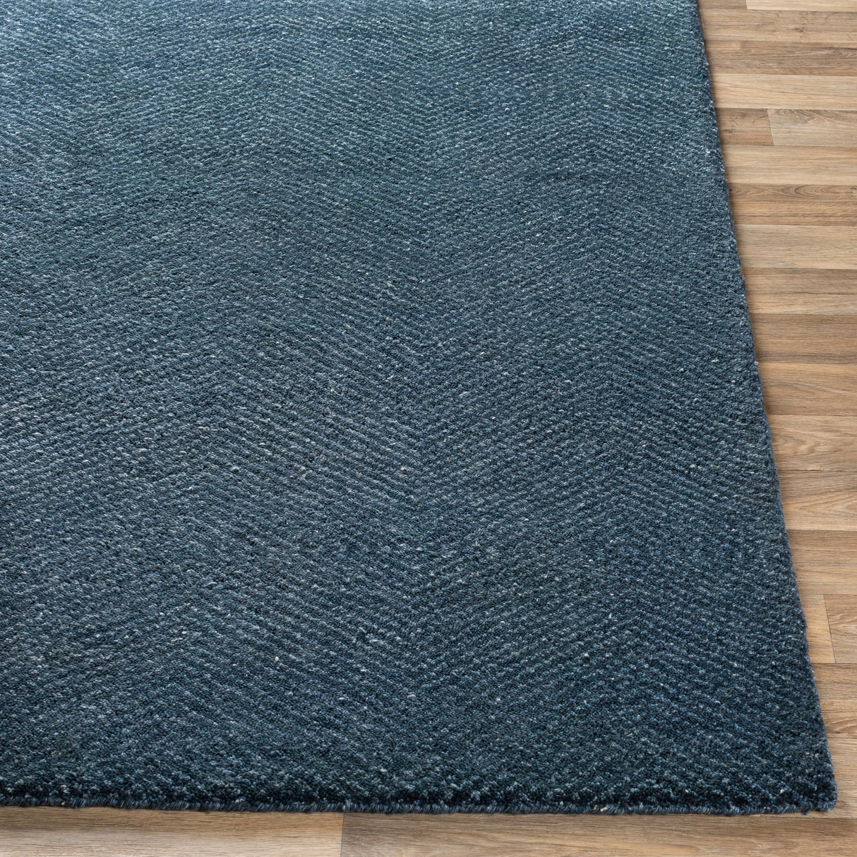 Fazeley Hand Knotted Wool Blend Casual Area Rug