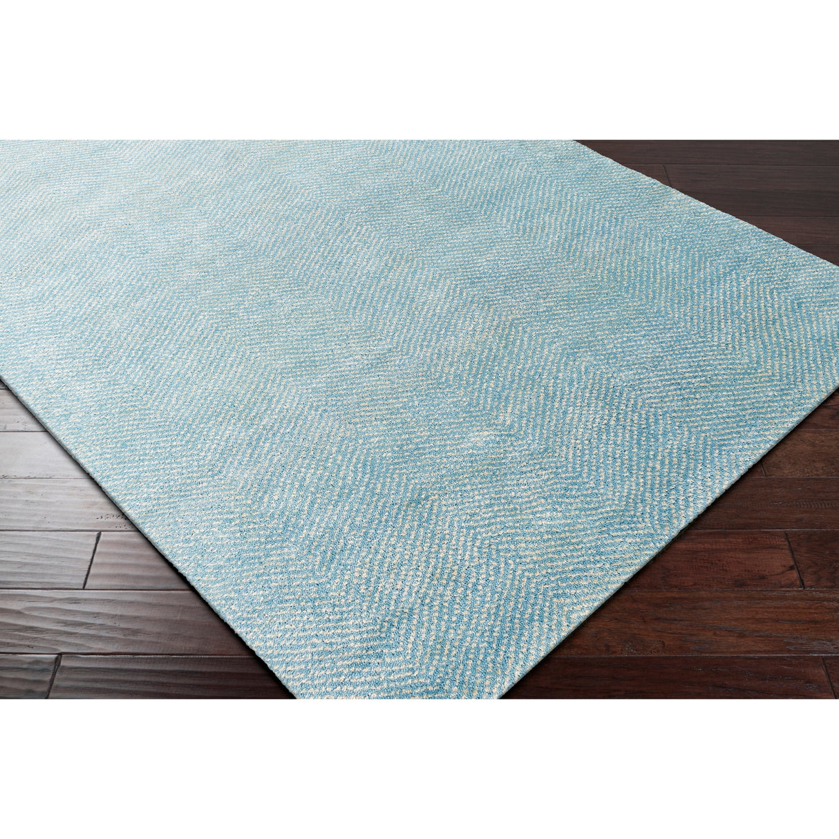 Fazeley Hand Knotted Wool Blend Casual Area Rug