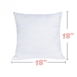 Feather Bronzing Gold Foil Soft Linen Pillow Case