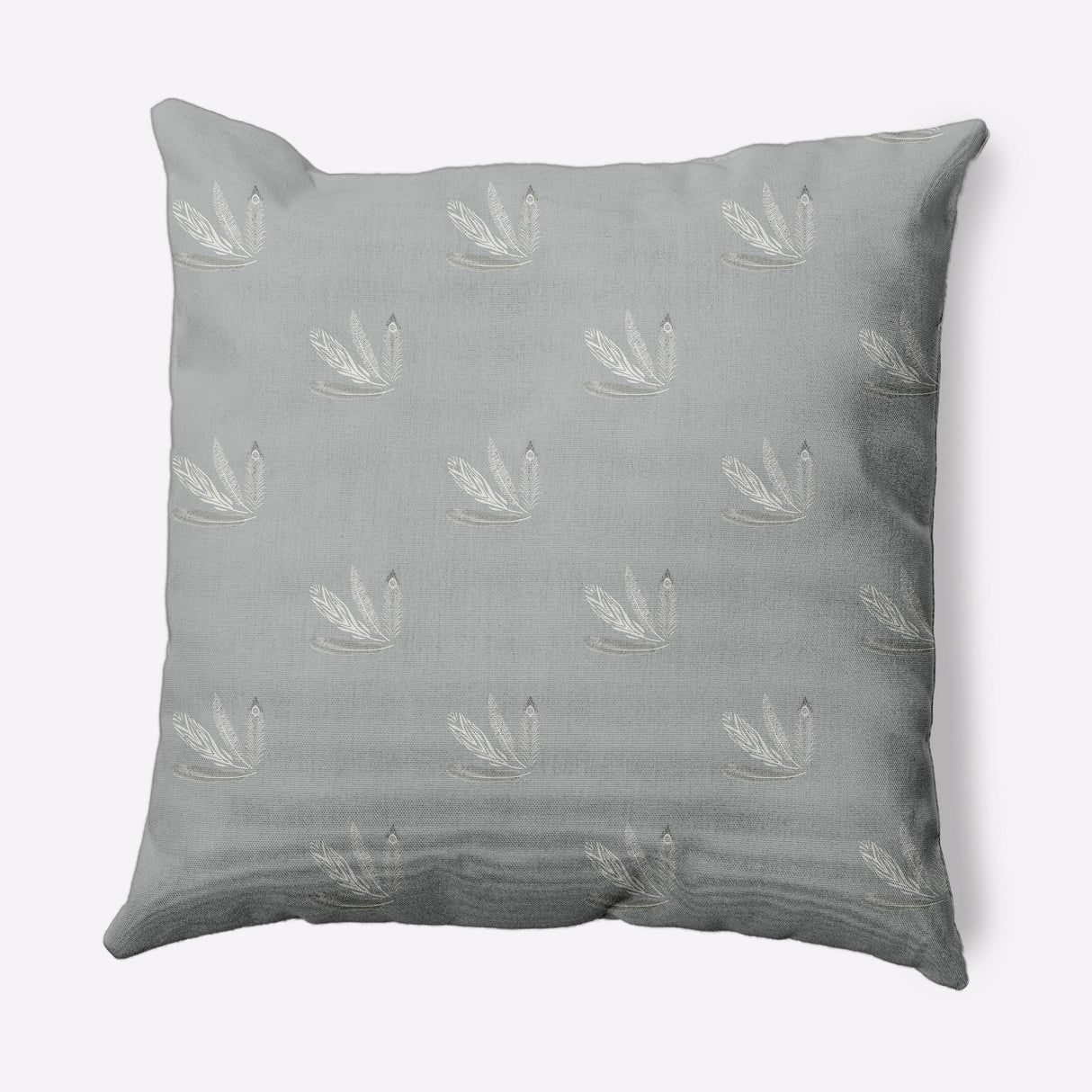Feather Pattern Decorative Throw Pillow