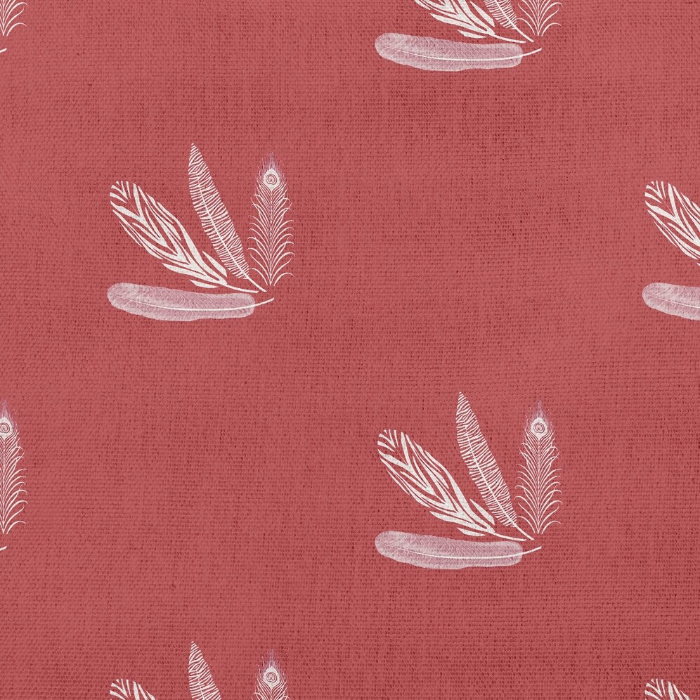 Feather Pattern Decorative Throw Pillow