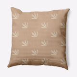 Feather Pattern Decorative Throw Pillow