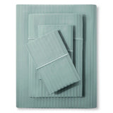 Luxury 500 Thread Count Cotton Damask Stripe Sheet Set