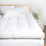 Feather & Down Plush Luxury Mattress Topper by BOKSER HOME