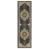 Style Haven Federica Bohemian Center Medallion Fringe Edge Area Rug