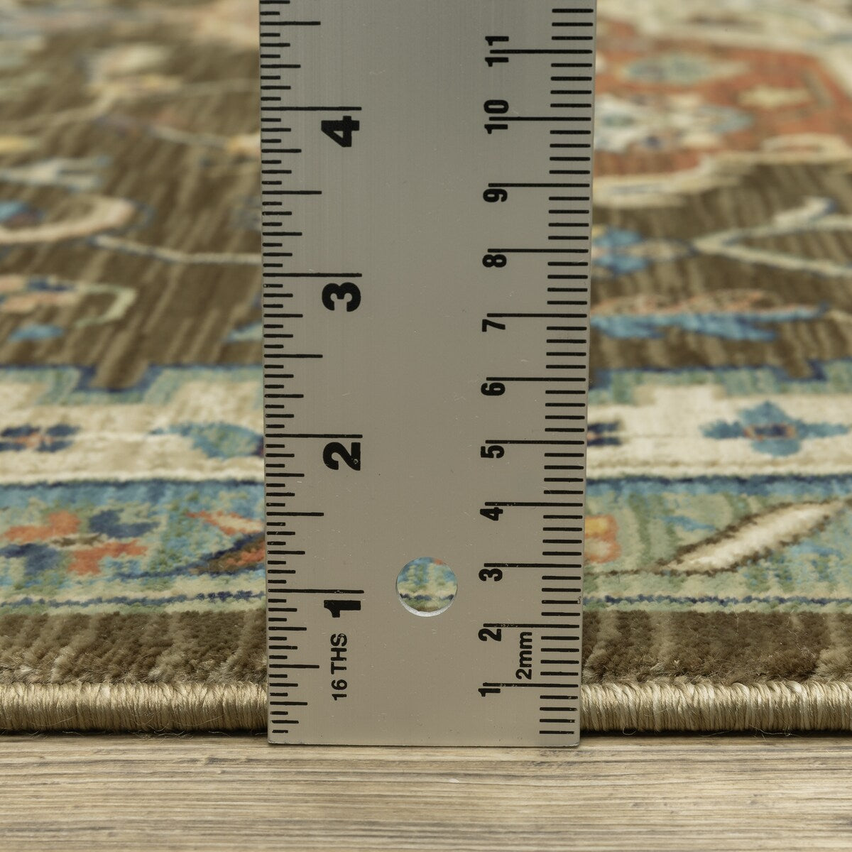 Style Haven Federica Bohemian Center Medallion Fringe Edge Area Rug