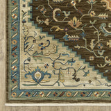 Style Haven Federica Bohemian Center Medallion Fringe Edge Area Rug