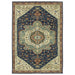 Style Haven Federica Bohemian Center Medallion Fringe Edge Area Rug