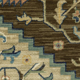 Style Haven Federica Bohemian Center Medallion Fringe Edge Area Rug