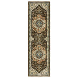 Style Haven Federica Bohemian Center Medallion Fringe Edge Area Rug