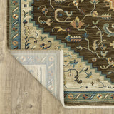 Style Haven Federica Bohemian Center Medallion Fringe Edge Area Rug