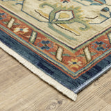Style Haven Federica Bohemian Center Medallion Fringe Edge Area Rug