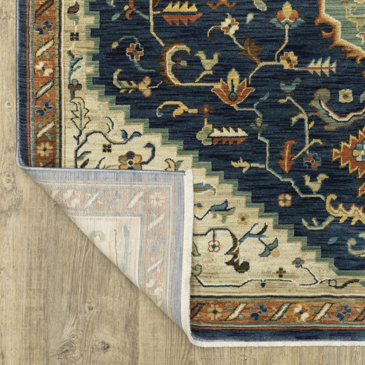 Style Haven Federica Bohemian Center Medallion Fringe Edge Area Rug