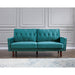 Feemster 69.3" Wide Velvet Tufted Cushion Back Sofa
