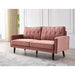 Feemster 69.3" Wide Velvet Tufted Cushion Back Sofa