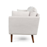 Feichko Pillow Back 3 Seater Sofa by Christopher Knight Home