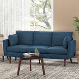 Feichko Pillow Back 3 Seater Sofa by Christopher Knight Home