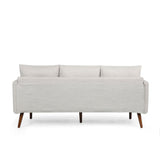 Feichko Pillow Back 3 Seater Sofa by Christopher Knight Home