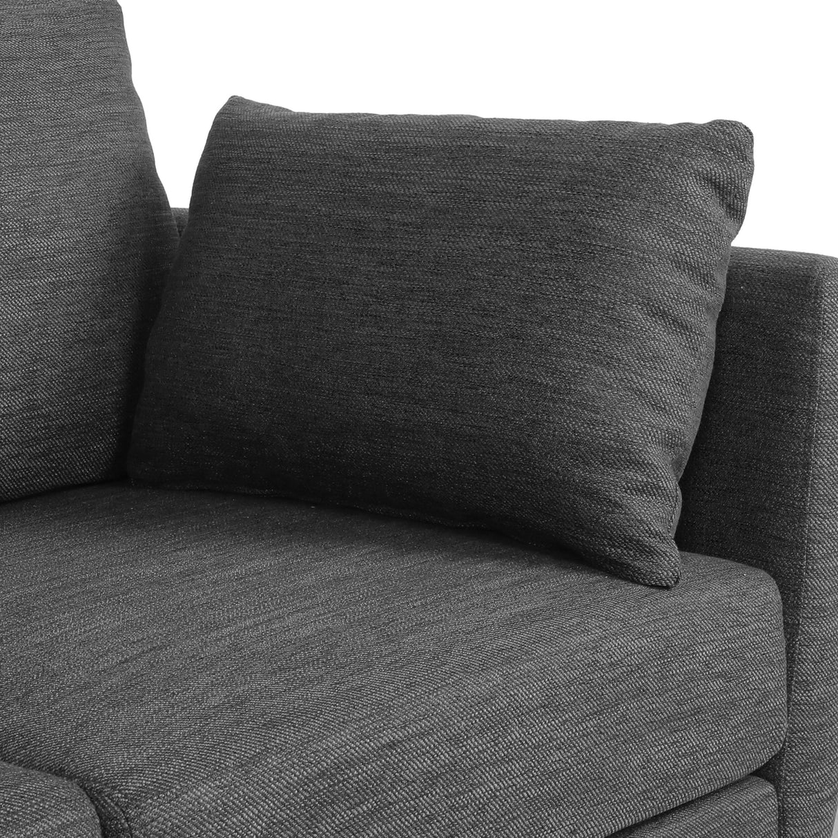 Feichko Pillow Back 3 Seater Sofa by Christopher Knight Home