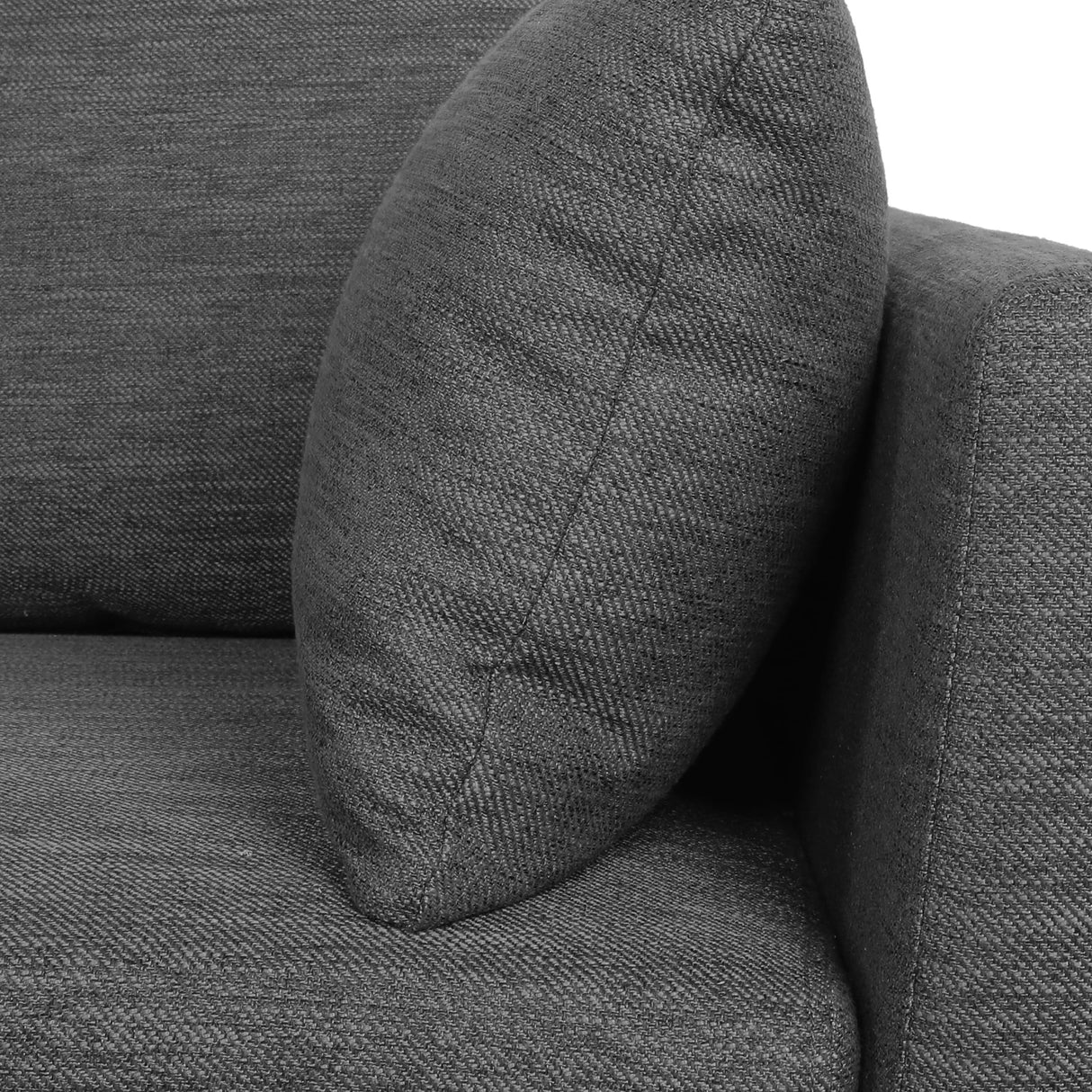 Feichko Pillow Back 3 Seater Sofa by Christopher Knight Home