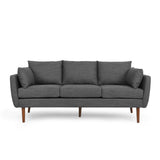 Feichko Pillow Back 3 Seater Sofa by Christopher Knight Home