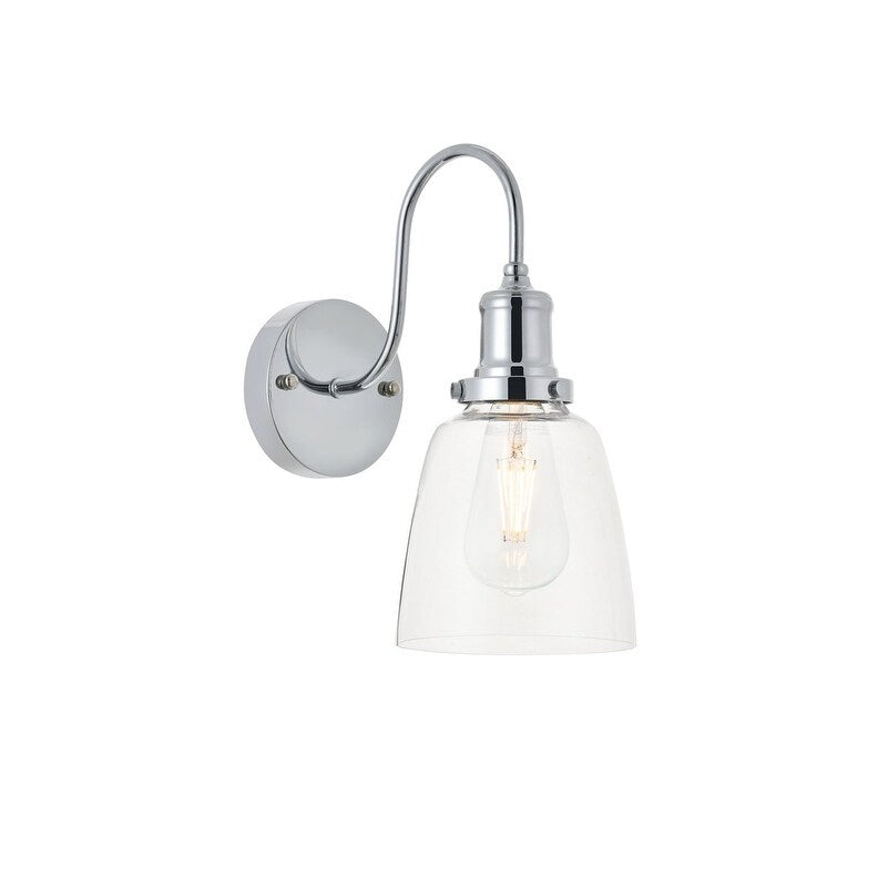 Felicity 1 light chrome Wall Sconce - One Size