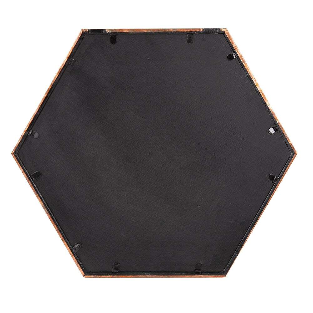 Allan Andrews Felix Wood Framed Wall Mirror - Copper