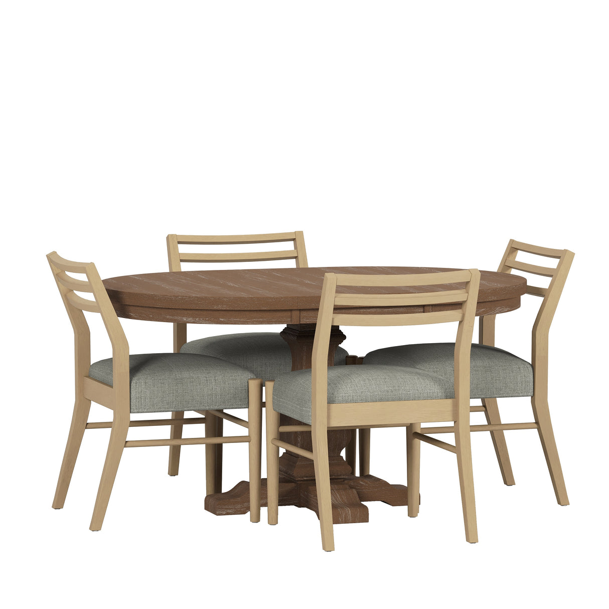Felly Upholstered Expandable 5 Piece Dining Set by Christopher Knight Home