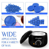 Femiro Complete Home Waxing Kit with 4 Bags of Wax Beads, Pre & Post Wax Spray, Silicone Wax Pot, Applicator Sticks