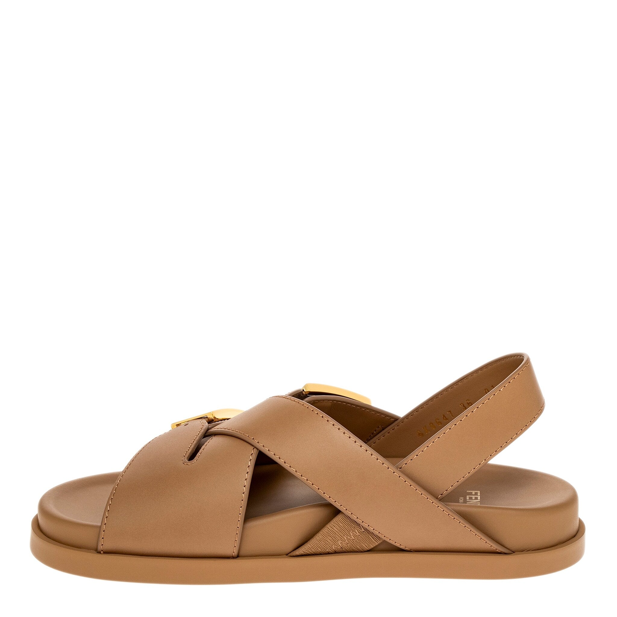 Fendi Ffold Heeled Sandals – Overstock