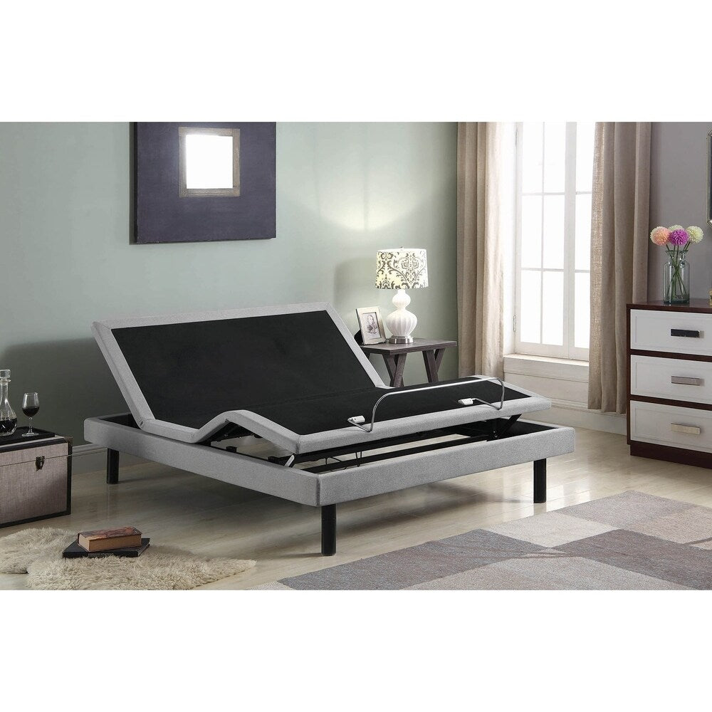 Fenton Black and Grey Adjustable Bed Base