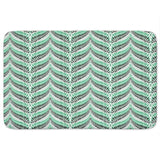 Fern Chevron Bath Mat - Multi-color
