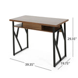 Fernwood Modern Faux Wood Writing Desk by Christopher Knight Home