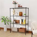 Ferris 4-Tier Adjustable NSF 54" Tall Wire Shelving Rack by Furniture of America