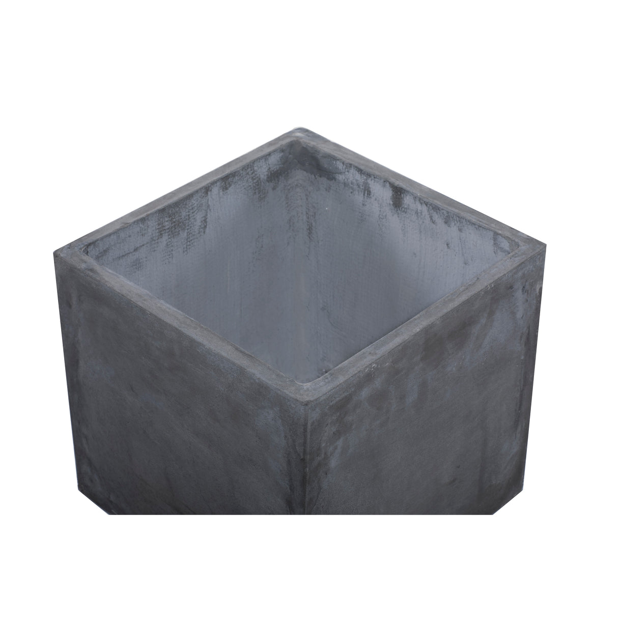 White Light Grey or Grey Fiber Clay Boho Modern Planter Pot (Set of 2) - S/2 15", 18"H