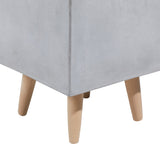 White Light Grey or Grey Fiber Clay Boho Modern Planter Pot (Set of 2) - S/2 15", 18"H