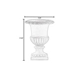 Fiberstone Hanover Urn with drain hole and plug