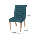 Fieldmaple Tufted Dining Chair (Set of 2) by Christopher Knight Home