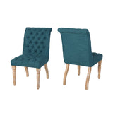 Fieldmaple Tufted Dining Chair (Set of 2) by Christopher Knight Home