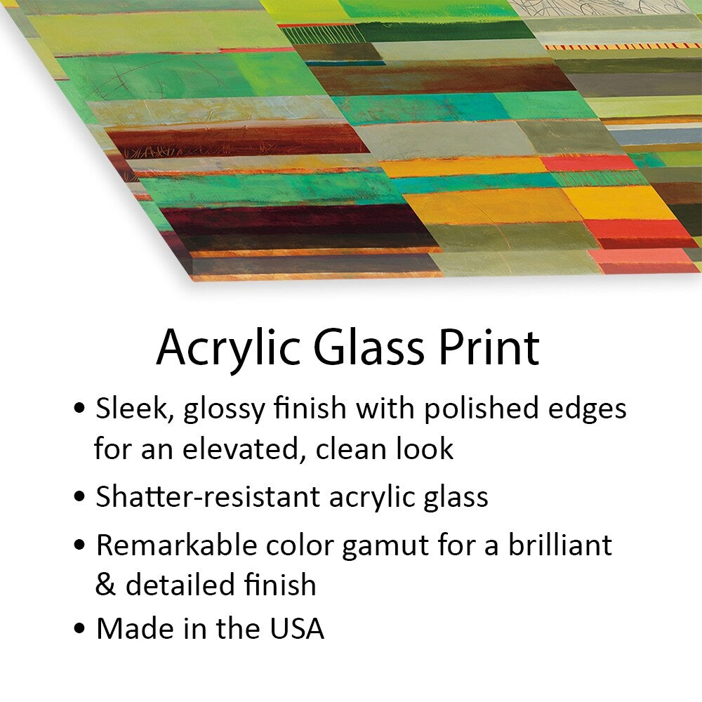 Fields Of Color X Print On Acrylic Glass by Jane Davies