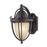 Fifth and Main Portage 1 Light Bronze Outdoor Wall Sconce