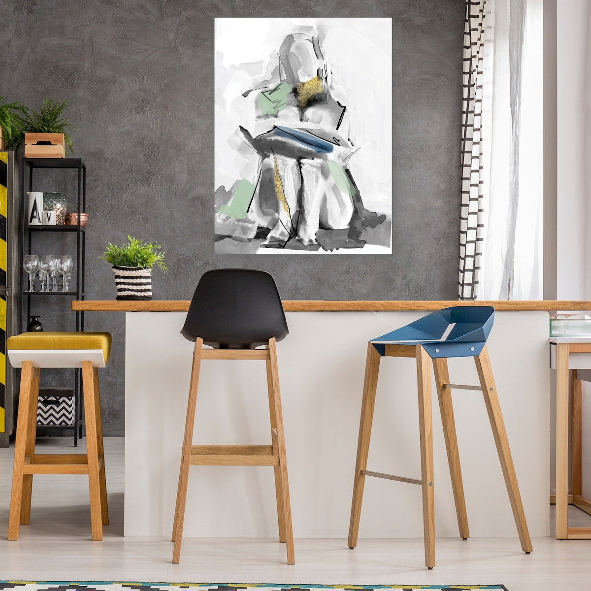 Figure Study II By Studio Arts Canvas Art Print