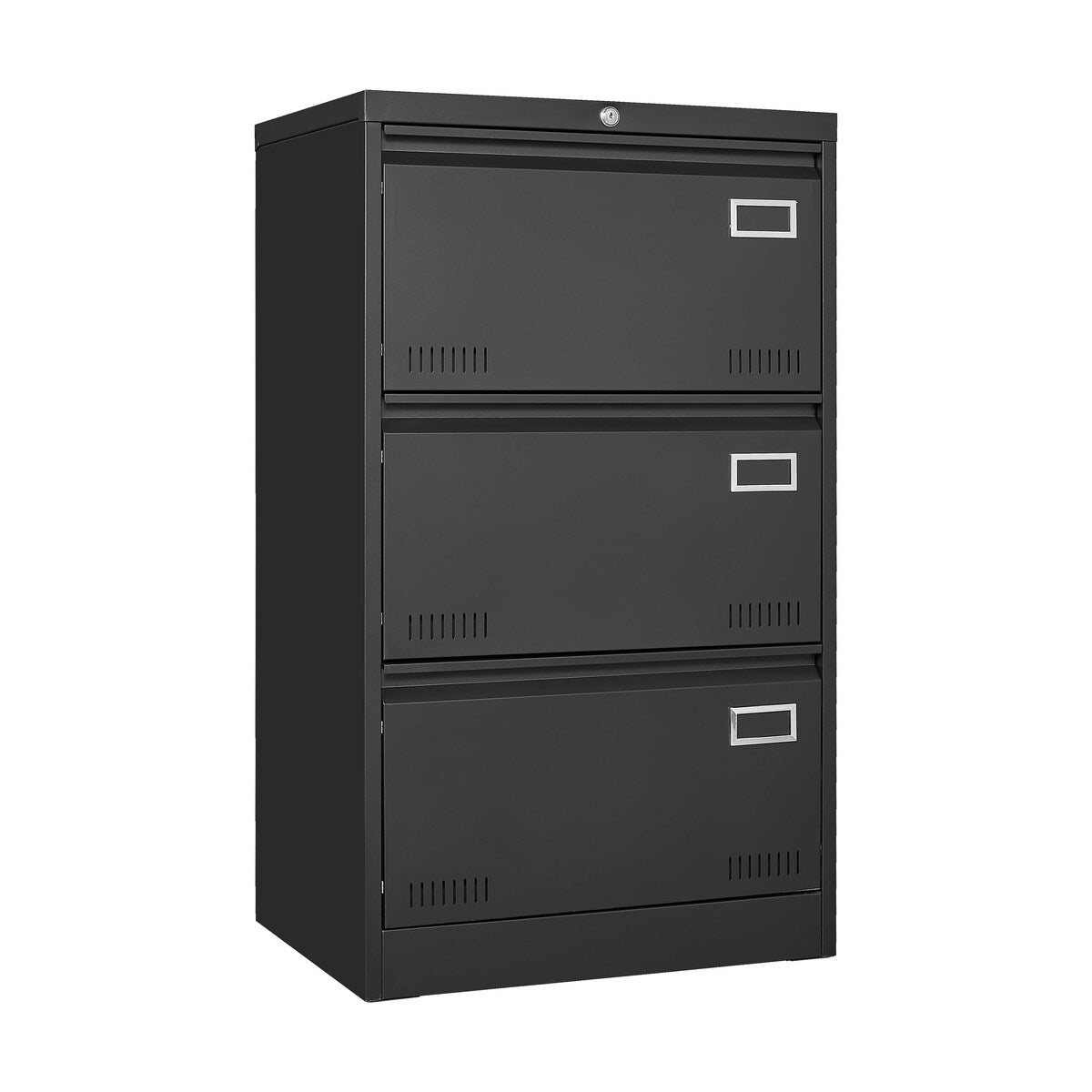 Filing Cabinet Lateral File Cabinet 3 Drawer,Locking Metal File Cabinets Three Drawer, Office Filing Cabinet with Lock Drawers